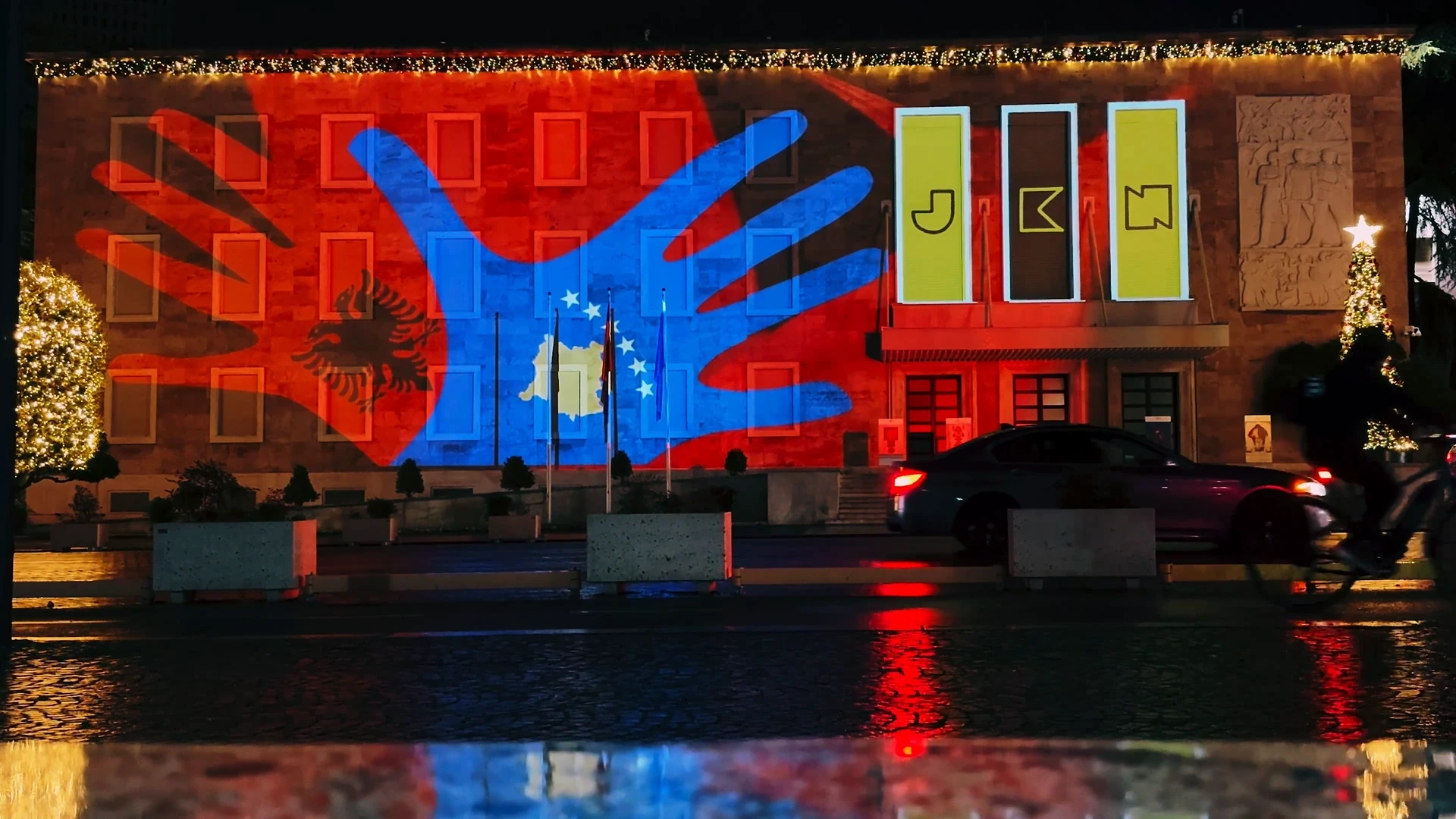 Prime Minister’s Office — JKN tribute 2024 — Red and blue tribute sequence
